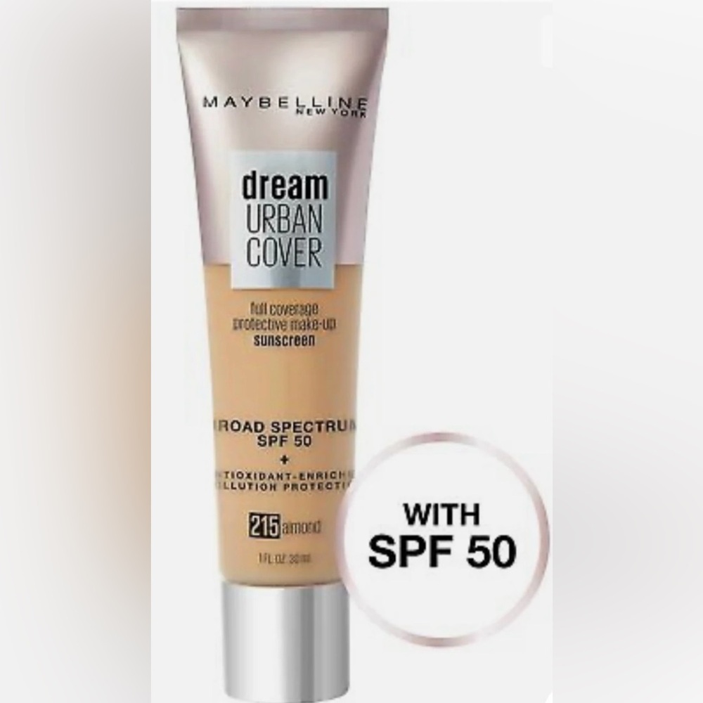 Maybelline Dream Urban Full Coverage 215 Almond New